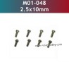 3x8MM HM Hexagon Socket Head Cap Screws M01-010 Parts for UDIRC UD1202 RC Car