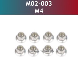 M4 Lock Nut M02-003 Parts for UDIRC UD1202 RC Truck