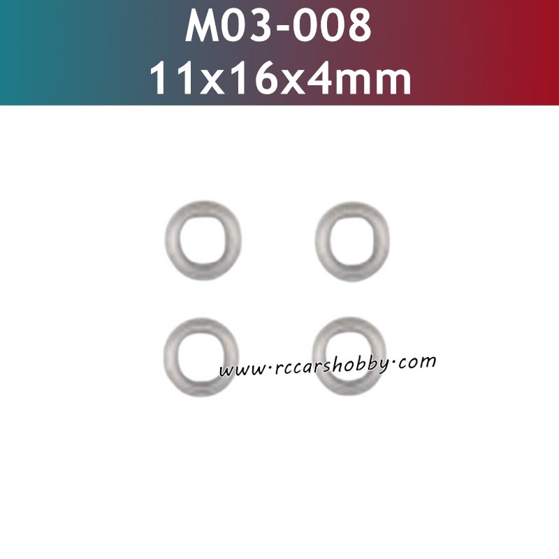11x6x4MM Bearings M03-008 Parts for UDIRC UD1202 RC Truck