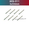 3X54MM Metal Shaft M06-011 Parts for UDIRC UD1202 RC Truck