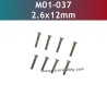 2.6x12MM Hex Socket Countersunk Self Tapping Screw M01-037 Parts for UDIRC UD1202 RC Truck