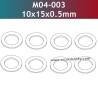 UDIRC 1001 1002 1002SE Parts 10x15x0.5mm Washer M04-003