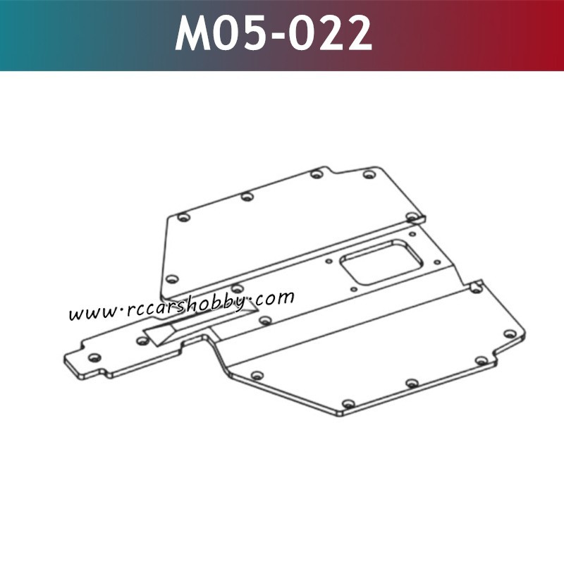 UDIRC 1001 1002 1002SE Parts Base Plate M05-022