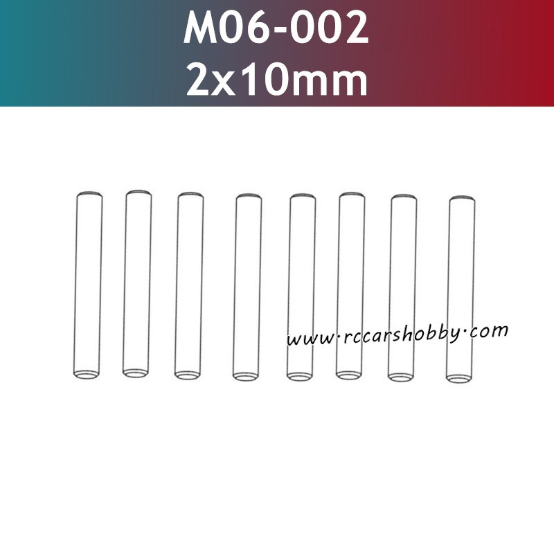 UDIRC 1001 1002 1002SE Parts 2x10mm Pin M06-002