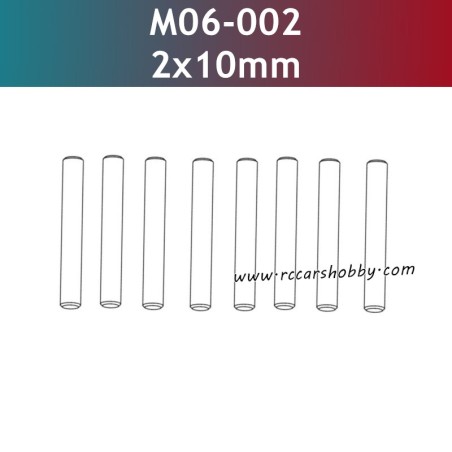 UDIRC 1001 1002 1002SE Parts 2x10mm Pin M06-002