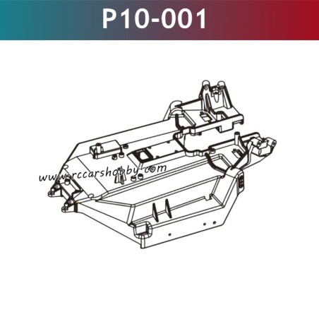 UDIRC 1001 1002 1002SE Parts Chassis P10-001