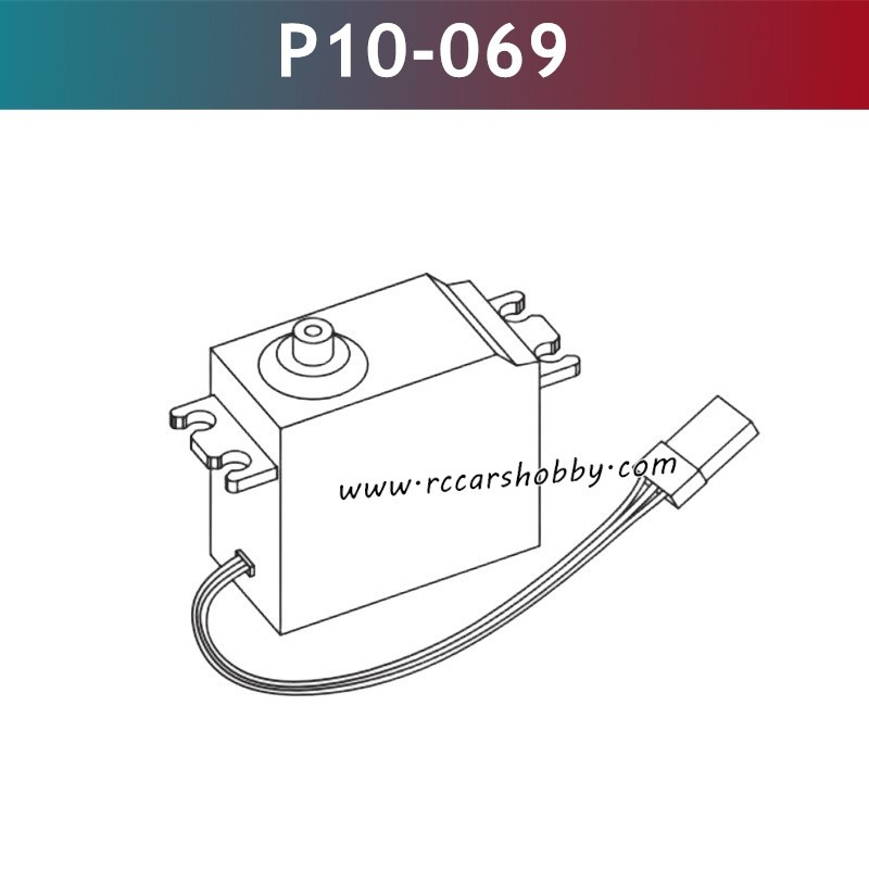 UDIRC UD1001 1002 1002SE Parts Steering Servo P10-069