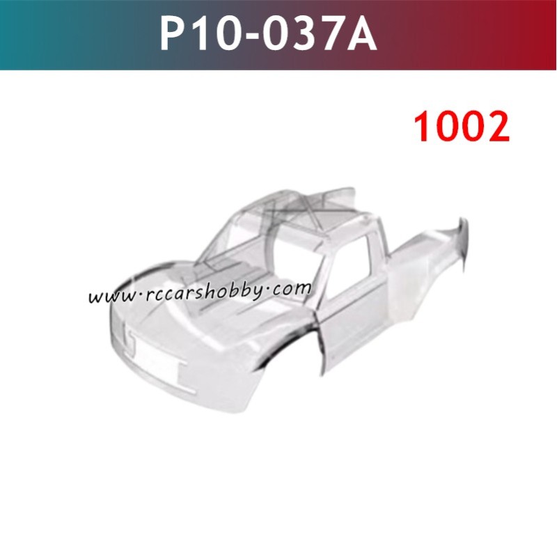 UDIRC 1002 1002se Parts Transparent Car Shell for Youth Version P10-037A