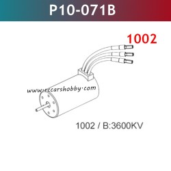 UDIRC 1002 1002se RC Car Parts 3600KV Brushless Motor P10-071B