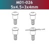 UDIRC 1001 1002 1002SE Parts 5x4.5+3x4mm Hexagon Socket Button Head Shoulder Machine Screw M01-026