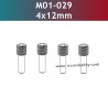 UDIRC 1001 1002 1002SE Parts 4x12mm Hexagon Socket Screw with Full Dog Point M01-029