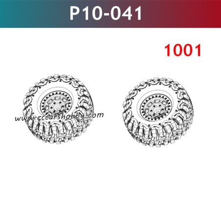 UDIRC 1001 Parts Wheel Assembly P10-041