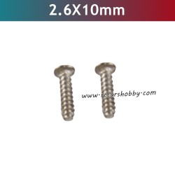 UDIRC UDI005PRO Brushless Boat Parts 2.6X10mm Flat Head Screw