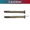 UDIRC UDI018 Parts 2.6X34MM Rudder Half Screw