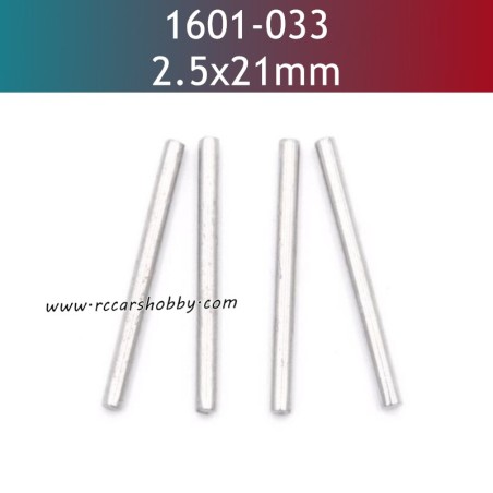 UDIRC 1601 RC Car Parts 2.5X21mm Shaft 1601-033