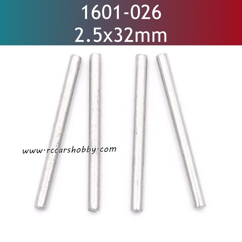 UDIRC 1601 RC Car Parts 2.5X32mm Shaft 1601-026