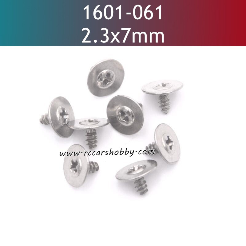 UDIRC UD1601 RC Truck Parts 2.3x7mm PB Screws 1601-061