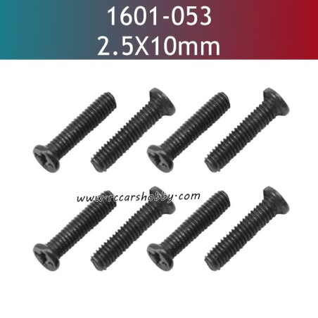 UDIRC UD1601 RC Truck Parts 2.5X10mm KM Screws 1601-053