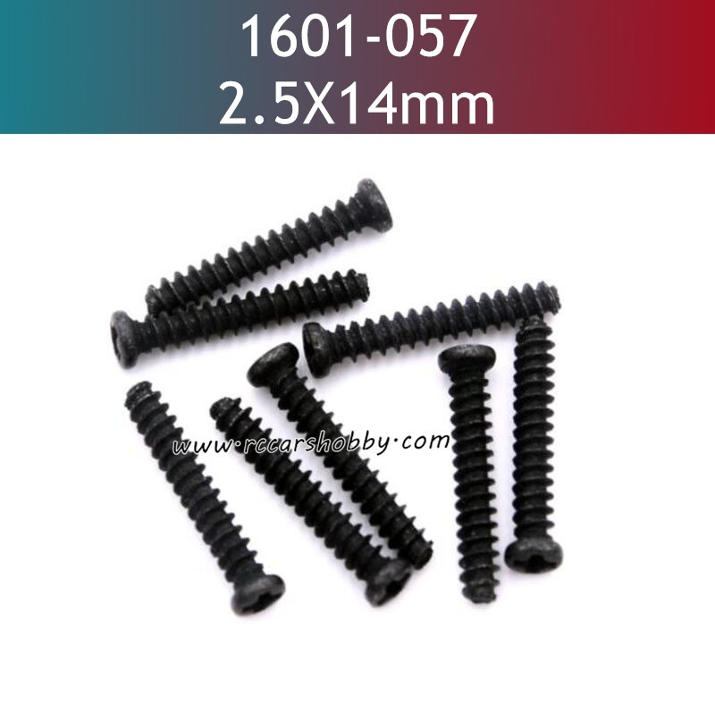 UDIRC UD1601 RC Truck Parts 2.5X14mm PB Screws 1601-057