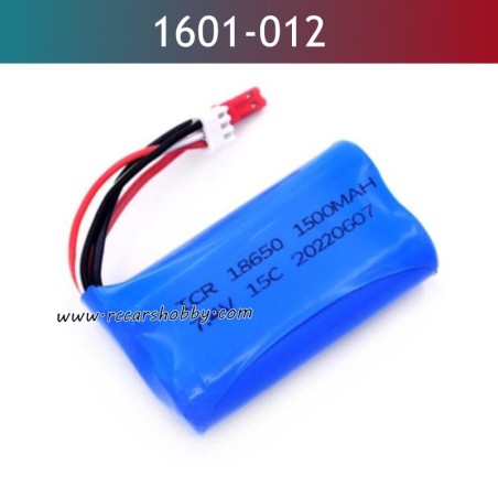 UDIRC UD1601 RC Truck Parts 7.4V 1500mAh Li-ion Battery 1601-012