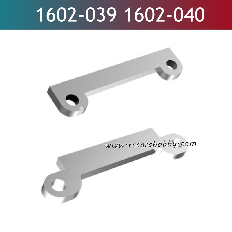 UDIRC UD1602 Parts Front and Rear Bulkhead Tie Bars 1602-039 1602-040