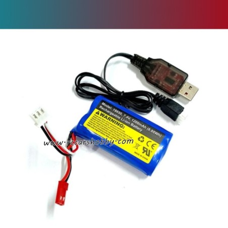 UDIRC UD1602 RC Truck Parts Battery and USB Charger