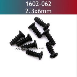 UDIRC UD1602 RC Truck Parts 2.3X6mm PB Screws 1602-062