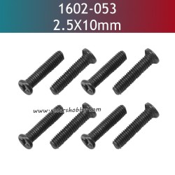 UDIRC UD1602 RC Truck Parts 2.5X10mm KM Screws 1602-053