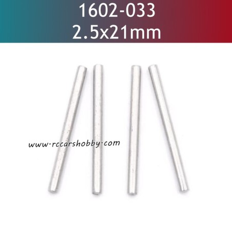 UDIRC UD1602 RC Truck Parts 2.5X21mm Shaft 1602-033