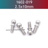 UDIRC UD1602 Parts 2.5x10mm Pivot Balls 1602-019