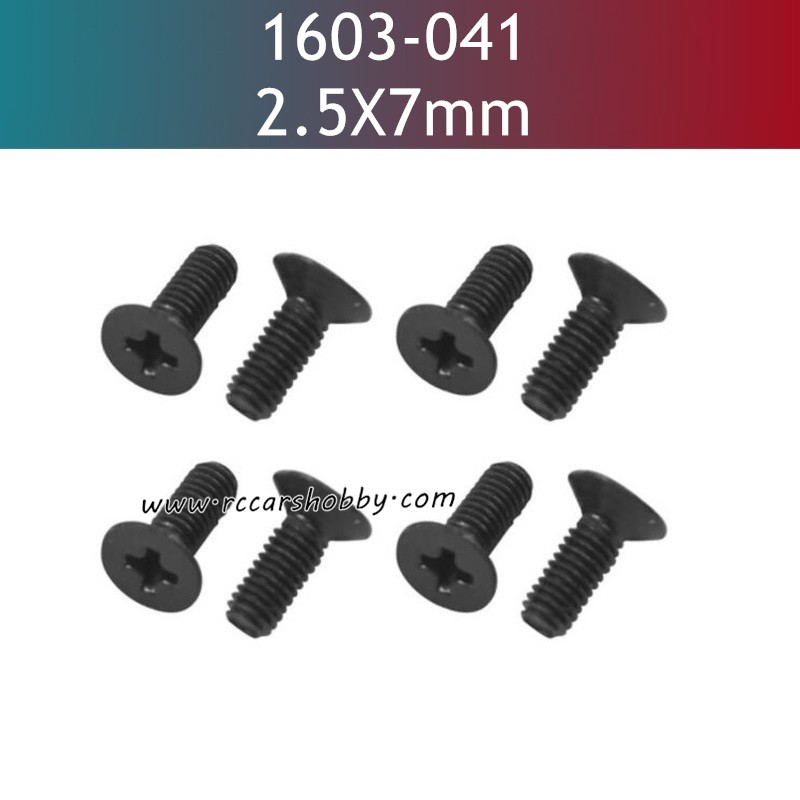 2.5X7MM KM Screws 1603-041 Parts for UDIRC UD1603 RC Truck