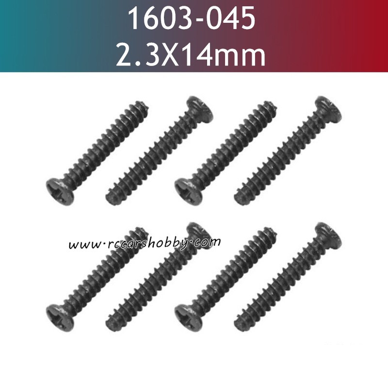 UDIRC UD1603 Parts 2.3X14MM PB Screws 1603-045