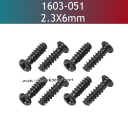 UDIRC UD1603 Parts 2.3X6MM PB Screws 1603-051