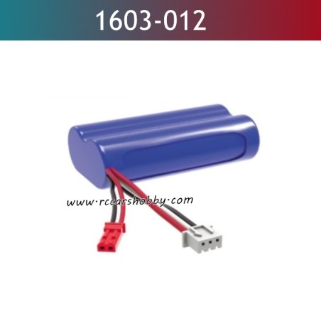 UDIRC UD1603 Parts 7.4V 1200mAh 18650 Battery 1603-012