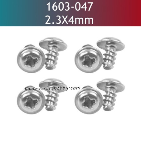 UDIRC UD1603 RC Car Parts 2.3X4MM PB Screws 1603-047