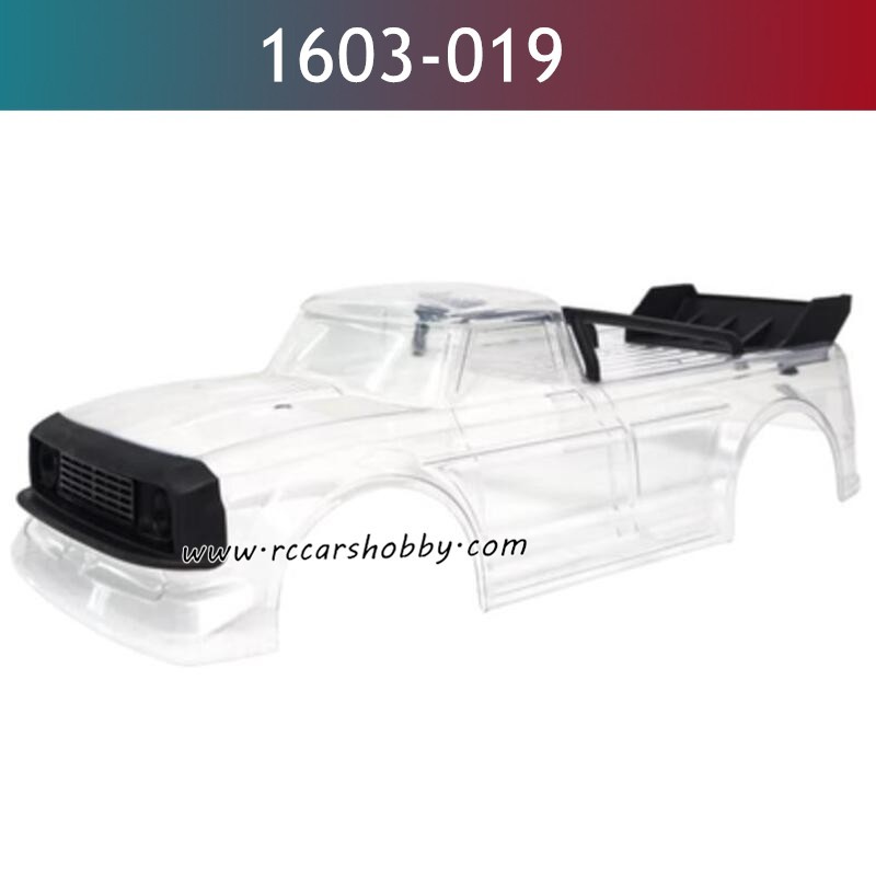 UDIRC UD1603 RC Car Parts Transparent Car Shell 1603-019