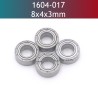 UDIRC UD1604 Parts 8X4X3MM Ball Bearing 1604-017