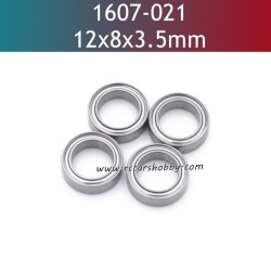 UDIRC UD1607 Parts 12x8x3.5mm Ball Bearing 1607-021