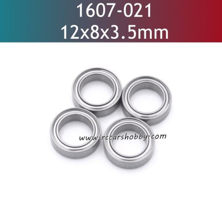 UDIRC UD1607 Parts 12x8x3.5mm Ball Bearing 1607-021