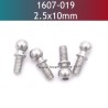 UDIRC UD1607 RC Truck Parts 2.5x10mm Pivot Balls 1607-019