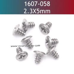 UDIRC UD1607 RC Truck Parts 2.3X5MM PB Screws 1607-058
