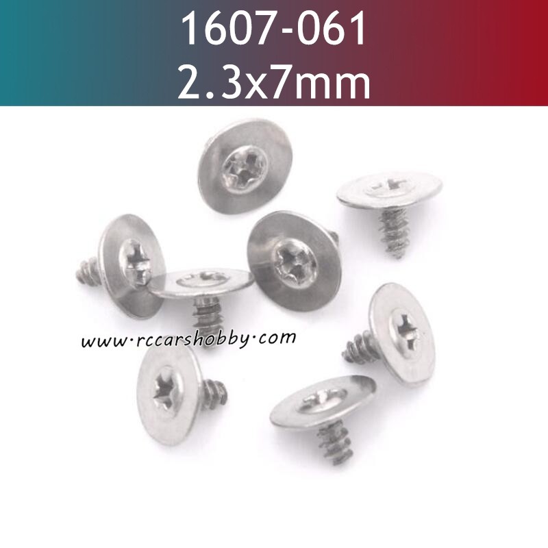 UDIRC UD1607 RC Truck Parts 2.3x7mm PB Screws 1607-061