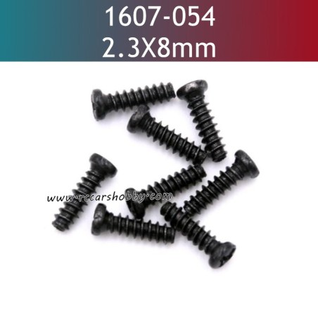 UDIRC UD1607 RC Truck Parts 2.3X8MM PB Screws 1607-054