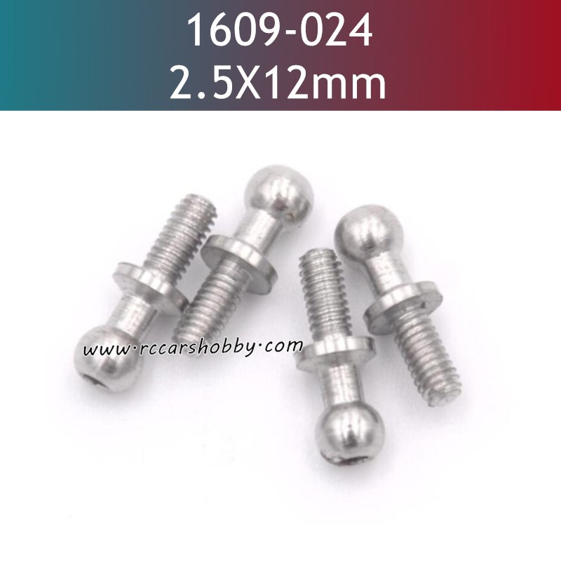 UDIRC UD1609 Parts 2.5X12MM Pivot Balls 1609-024