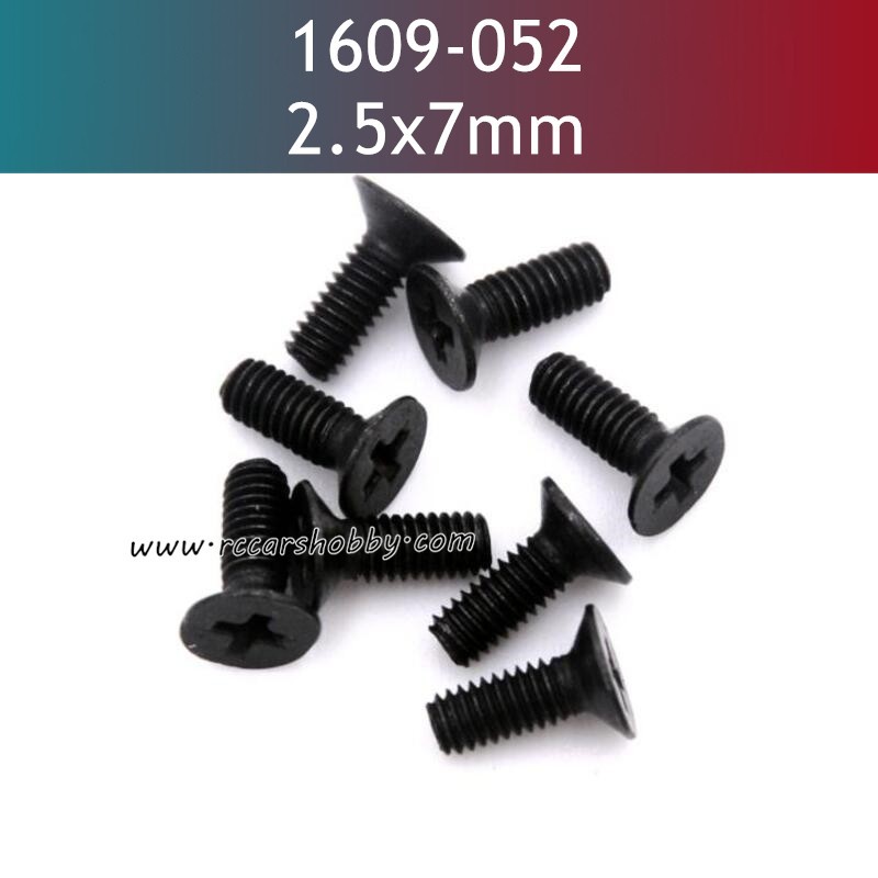 UDIRC UD1609 RC Truck Parts 2.5x8.5mm KM Screws 1609-052