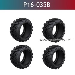 UDIRC UD1610S RC Car Parts Rubber Wheels without Hubs P16-035B