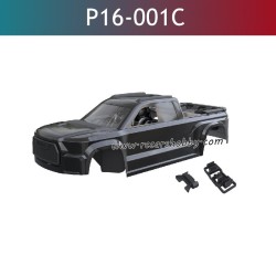 UDIRC UD1610S High Speed RC Car Parts Car Shell Assembly Black P16-001C