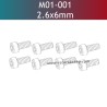 UDIRC UD1610 Pro Parts 2.6x6mm HB Hexagon Socket Head Cap Tapping Screw M01-001
