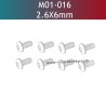 UDIRC UD1610 Pro Parts 2.6x6mm TB Hexagon Socket Button Head Tapping Screw M01-016
