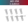 UDIRC UD1610 Pro RC Car Parts 2.6x8mm KM Hexagon Socket Countersunk Head Machine Screw M01-058